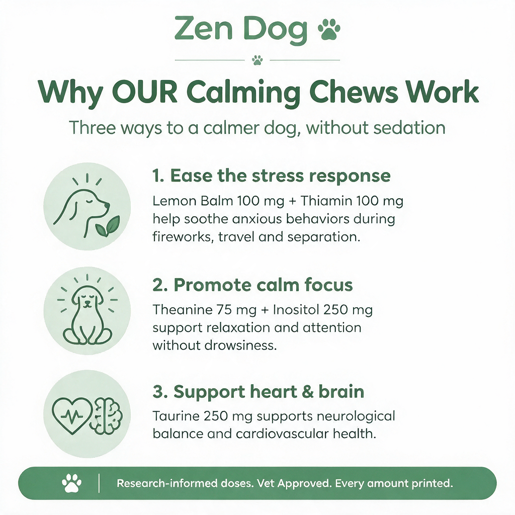 Zen Dog Calming Chews - Zen Dog