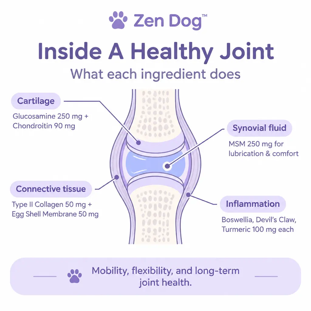 Zen Dog Hip & Joint Chews - Zen Dog