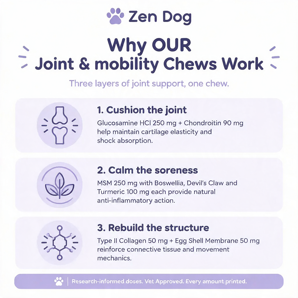 Zen Dog Hip & Joint Chews - Zen Dog