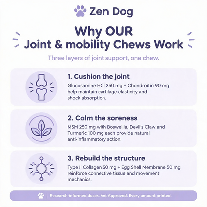 Zen Dog Hip & Joint Chews - Zen Dog