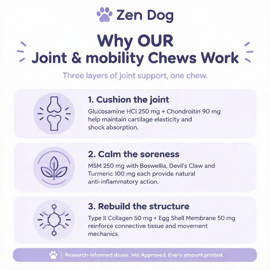 Zen Dog Hip & Joint Chews - Zen Dog