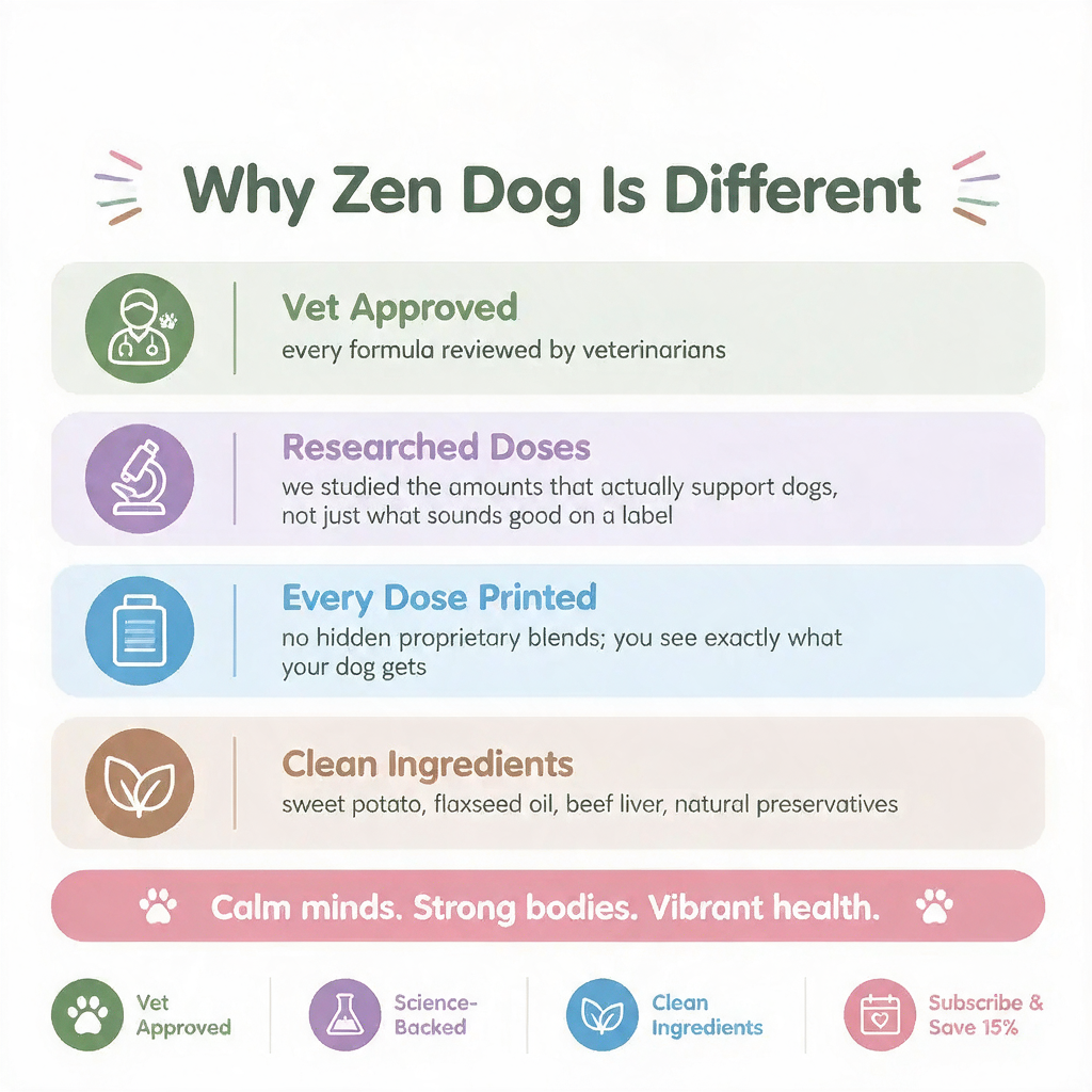 Zen Dog Allergy Chews - Zen Dog