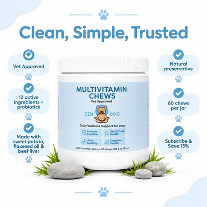 Zen Dog Multivitamin Chews - Zen Dog