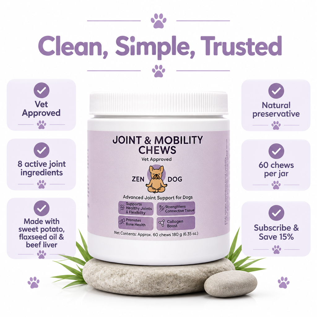 Zen Dog Hip & Joint Chews - Zen Dog