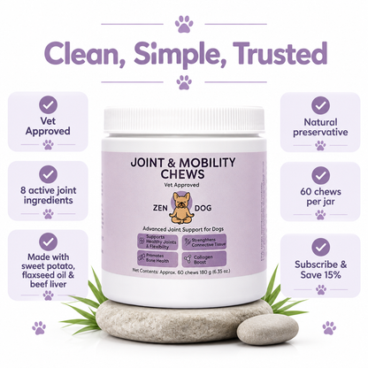 Zen Dog Hip & Joint Chews - Zen Dog