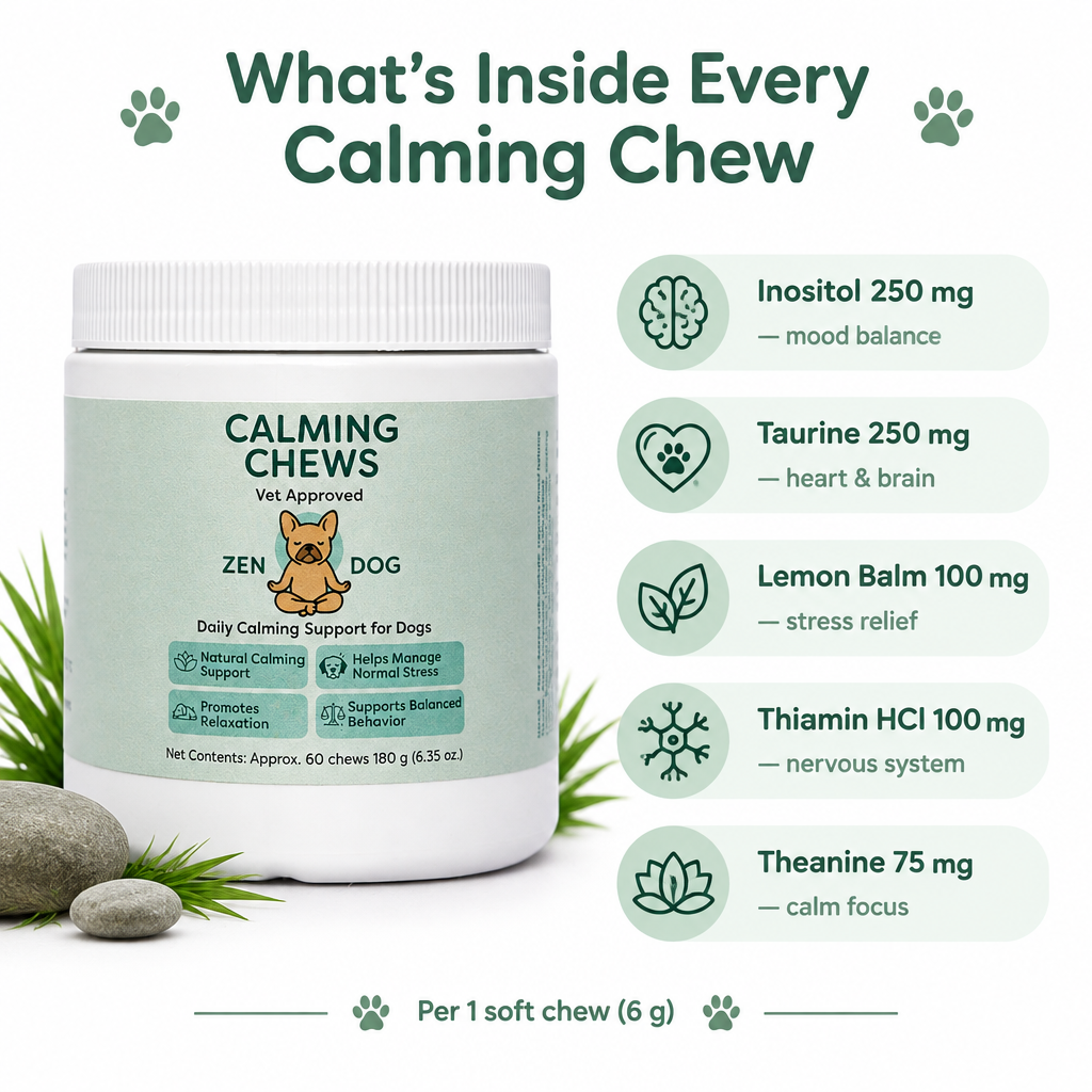 Zen Dog Calming Chews - Zen Dog