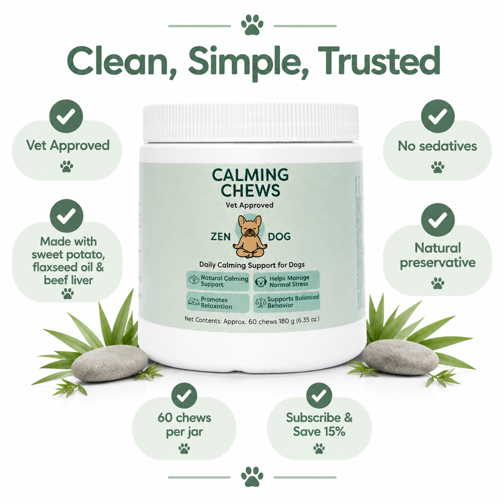 Zen Dog Calming Chews - Zen Dog