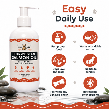 Zen Dog Norwegian Salmon Oil - Zen Dog