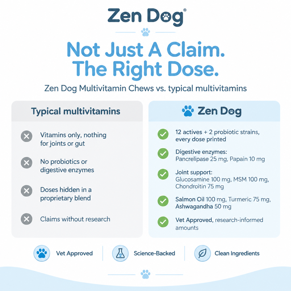 Zen Dog Multivitamin Chews - Zen Dog