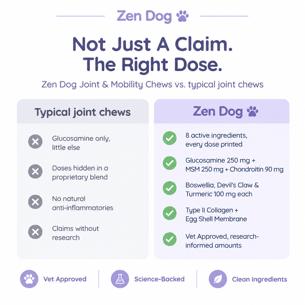 Zen Dog Hip & Joint Chews - Zen Dog