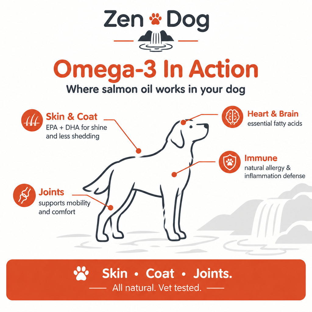 Zen Dog Norwegian Salmon Oil - Zen Dog