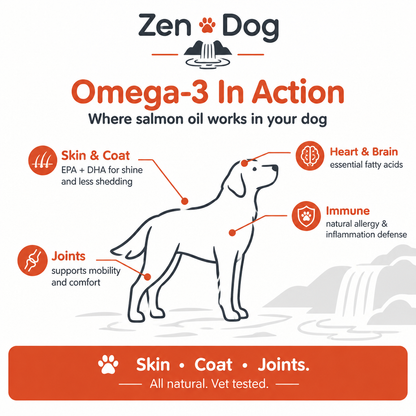 Zen Dog Norwegian Salmon Oil - Zen Dog