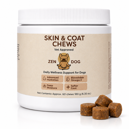 Zen Dog Skin & Coat Chews - Zen Dog